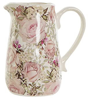 Jarra DKD Home Decor Rosa Gres (17 x 12 x 18.5 cm)