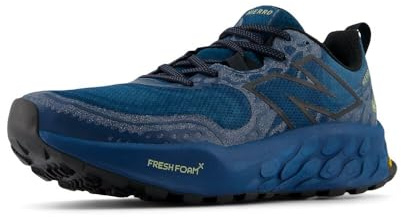 New Balance Women's Fresh Foam X Hierro V8 Gore-Tex Trail Running Shoe, Deep Sea/Black/Everglade Green, 8.5 M