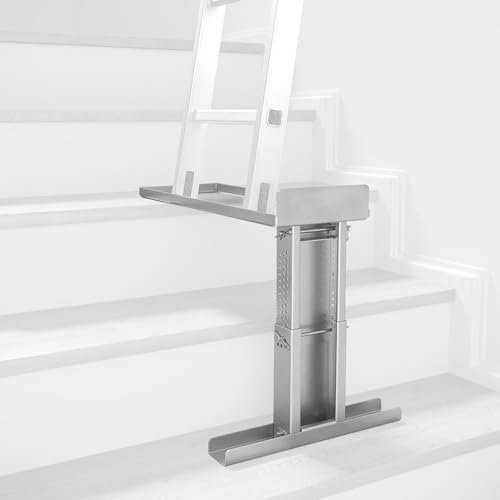 Stabilizzatore per Scale, Livellatore per Scale Regolabile per Scale Telescopiche, Prolunga per Scale Singole e Scale Telescopiche, Ausilio per Livellare la Scala