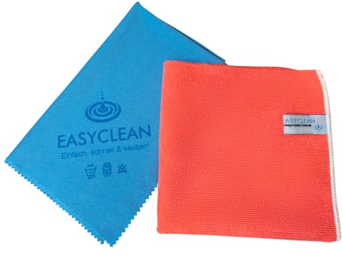 EASYCLEAN Allzweck- und Fensterputz-Set (Rot/Indigo)