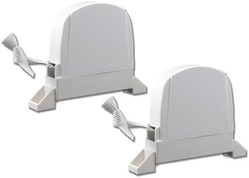 Schartec - 2 avvolgitori per tapparelle, con cinghia da 17 mm, con cinghia da 4,5 m, avvolgitore a vite