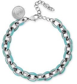SINGULARU Pulsera Mujer Link Sky Acero