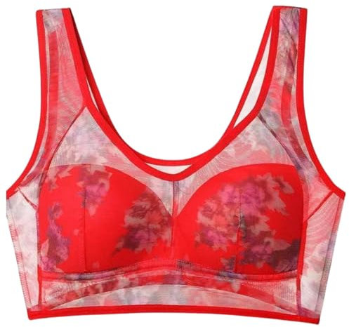 Ladies Plus Size Bra Minimiser Lace Full Coverage Firm Hold Non Padded Non Wired