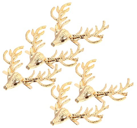 BELLIFFY 5 Pcs Fawn Dekorative Tasche Clips Einzigartige Elegante Für Geldbörse Zubehör