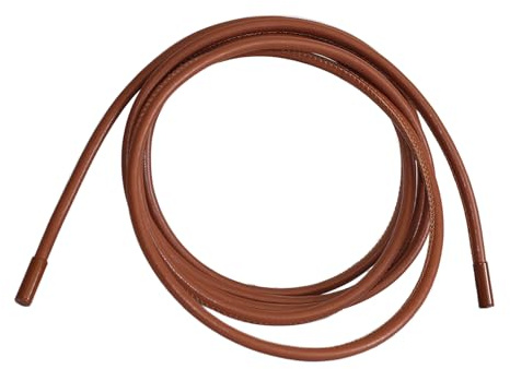 Inzegao Women Leather Cord String Rope Waist Belt for Dress Knot Belt for Sweater Cardigan Down Coat