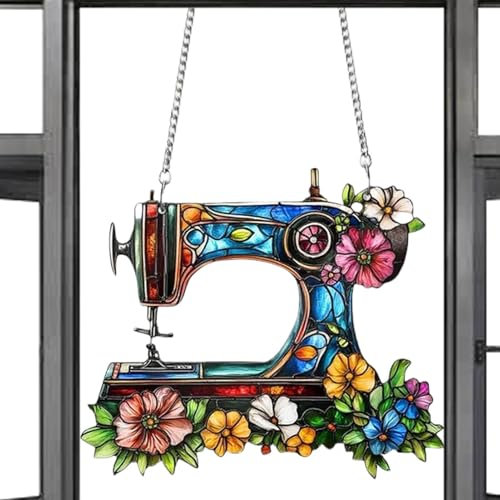 Nähen Ornamente, flache 2D Nähmaschine für Weihnachten, Auto-Ornamente, Wandanhänger für Festival Decor Souvenir, Weihnachtsbaumschmuck, für Weihnachtsbaum Home Ornament