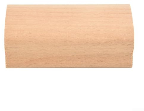 Blocco abrasivo in legno, soluzione perfetta per livellare la tastiera della chitarra (18 cm)