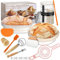 Kit complet de démarrage de pain au levain, fournitures de cuisson du pain, panier à pain baneton et pot de levain en verre, outils de fabrication de pain, kit de démarrage de pâte aigre, cadeaux pour