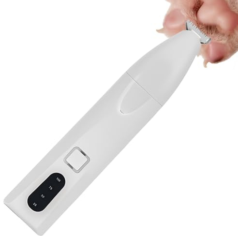Hundtrimmer Portabel Hundtrimmer För Hårtrimning | Kattavverkare Med LED Display Husdjurstillbehör För Trimning Av Långa Medellånga Små Pälsar Och Kattunge Rengöring