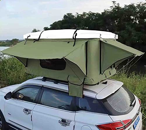 Tienda de campaña automática de techo de coche para acampar al aire libre, fácil instalación para aventuras de conducción autónoma, refugio de viaje espacioso y duradero