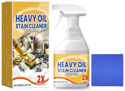 2025 New All Purpose Kitchen Heavy Oil Cleaning Agent, Potente limpiador de espuma de cocina, potente limpiador de manchas de aceite de cocina, limpieza rápida sin residuos (1)