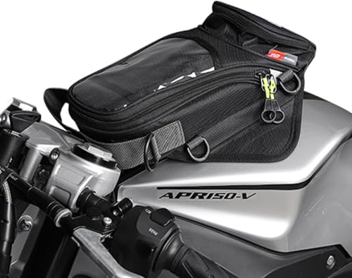 Motocicleta Magnética - Tanque Antideslizante con Ventana Táctil, Portátil para Teléfono Y Accesorios, Diseño Ligero | Multifunción Adecuado para Diferentes Modelos De Motos Motos