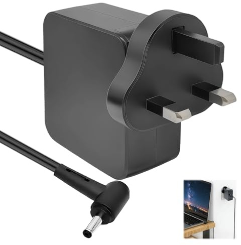 45W Laptop Charger Compatible With ASUS Vivobook 14 15 E203M E406M E410M