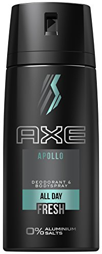 Axe Apollo Deodorant Spray 150 ml Without Aluminium Pack of 3 x 150 ml