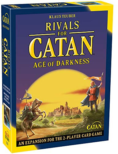 CATAN | Das Duell: Finstere Zeiten | Brettspiel-Erweiterung | Ab 10 Jahren | 2 Spieler | 60 Minuten Spielzeit