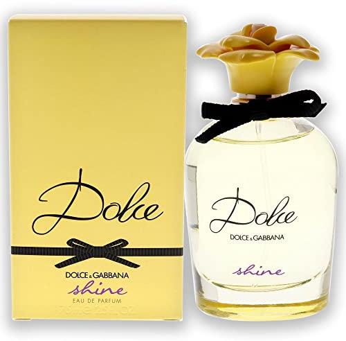 Dolce & Gabbana D&G, DOLCE SHINE EAU DE PARFUM 75ML Unisex adulto, Negro, 75 ml