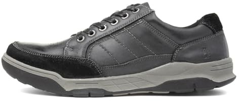Hush Puppies Men's Finley Hiking Shoe, Black, 11 UK