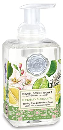 Seifenschaum 530 ml -Rosmary Mararita- von Michel Design Works FOA388 mit Sheabutter und Aloe Vera 17,8 fl oz in Pumpspender