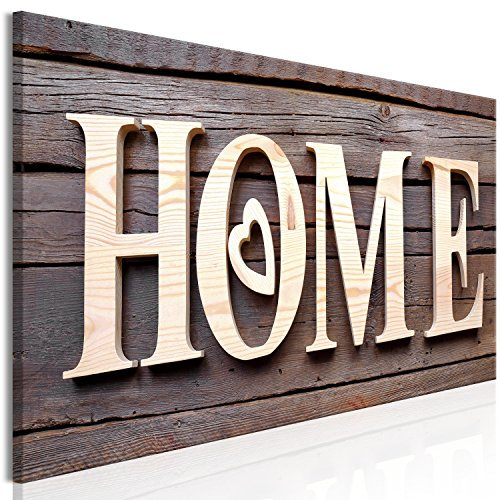 murando - Akustikbild Home Bilder Akustikschaum Hochleistungsschallabsorber Schallschutz Leinwand 1 tlg Wandbild Raumakustik Schalldämmung Holz m-B-0042-b-a