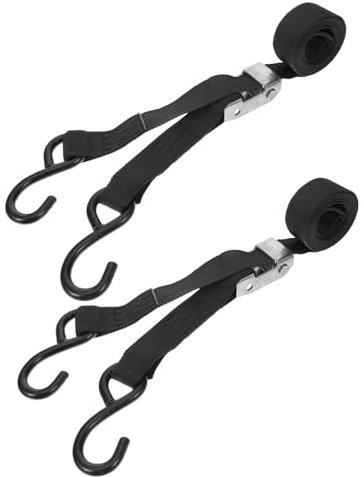 ULTECHNOVO 2stücke Polyestergurt Zurrgurte Für Motorräder Und Roller Hochleistungs-motorrad-zurrgurte Aus Polyester Fahrrad-zurrgurte Und Roller-bindegurte