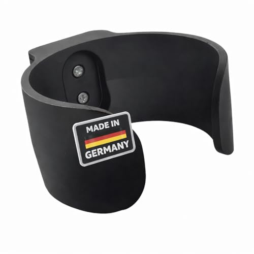 Akku Staubsauger Wandhalter für Makita DCL 182 (schwarz, Kunststoff) - Akkusauger Wand Halterung - Halter Akkustaubsauger Handstaubsauger