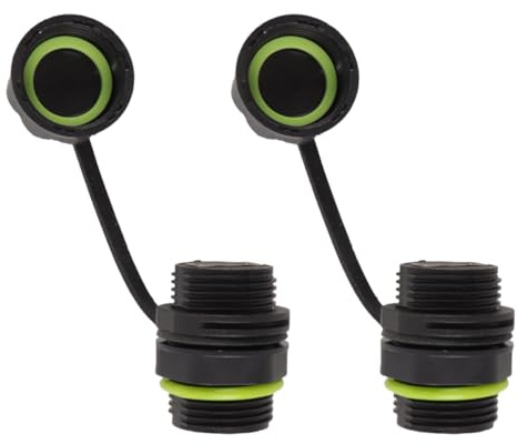 Orivin 2er-Set USB 3.0-Hub für die Panelmontage mit wasserdichter M20-Abdeckung, 8 Anschlüsse, IP68-zertifiziert, 5 V, 2 A Stromversorgung