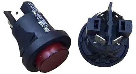 2PC SB-60 selbstsichernder Schlüsselschalter Staubsauger-Netzschalter 4-poliger Riemenlicht 16A 125-250V