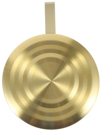 Hemobllo Metallpendel 9,5cm für Wanduhr Geräuschloses Uhrwerk Ersatzteil Stummes Pendeluhr Zubehör für Selbstgemacht und Reparatur