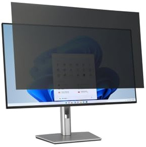 Kensington Blickschutzfilter für Monitore 23,6 Zoll, 16:9, Geeignet für LG, ViewSonic, Samsung, BENQ, DSGVO-konform, Für mehr Datensicherheit, Mit Blaulichtfilter und Blendschutz, 627205