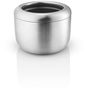 EVA SOLO | to Go Thermo-Lunchbox 710 ml | Praktische to Go Lunchbox mit Thermobehälter & doppelwandigem Deckel, die das Essen bis zu 6 Stunden warm- & bis zu 12 Stunden kalthält | Steel/Black