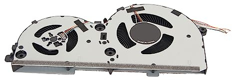 Yunseity Ersatz-CPU-Lüfter, 4-poliger CPU-Kühlerlüfter, Geräuschlos, für Ideapad L340 Gaming Laptop L340-17IRH L340-15IRH Serie Laptop-Lüfter