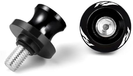 Schwingenschutz Montageständer Für YA&MA&HA YZF R1 R1M 2005-2017 2018 2019 2020 2021 R1 Motorrad M6 Schwinge Spulen Stand Schrauben slider Zubehör(6mm Black)