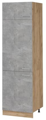Vicco Armadio frigorifero R-Line, Calcestruzzo, 60 cm
