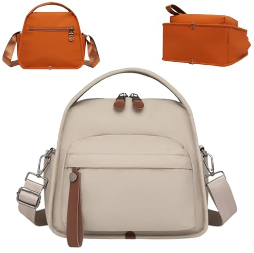 VNDUIFH Sac bandoulière Pomme Lyona, sac à main spacieux en nylon, sac bandoulière femme en nylon (K)