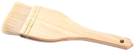 2 pezzi di pennelli da cucina in legno for olio, pennello for barbecue, multifunzionale, manico lungo, for imbastire torte, carne, dessert Pennelli da forno in legno(L 2pcs)
