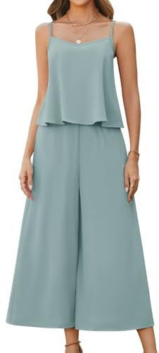 Fashora Conjunto Mujer Conjuntos 2 Piezas Verano Casual Chandal Manga Corta Camiseta de Manga Corta Conjunto Dos Piezas Eelegante Moda Chándal (Azul claro, XXL)