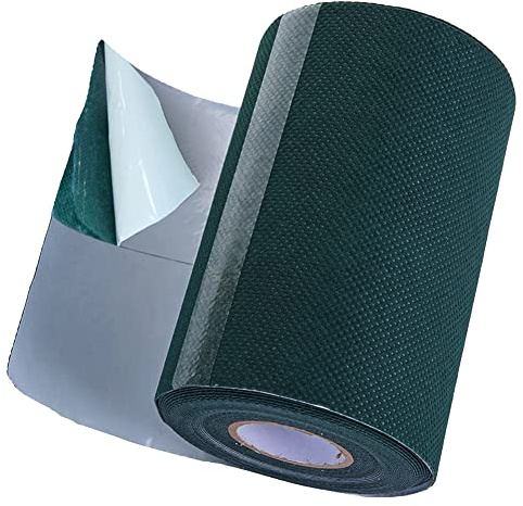 The Fellie Artificial Grass Joining Tape, Centre Peel Off Fake Grass Self Adhesive Lawn Tape Seaming Tape for Connecting 2 Pieces Turf Carpet, 15cm x 10m