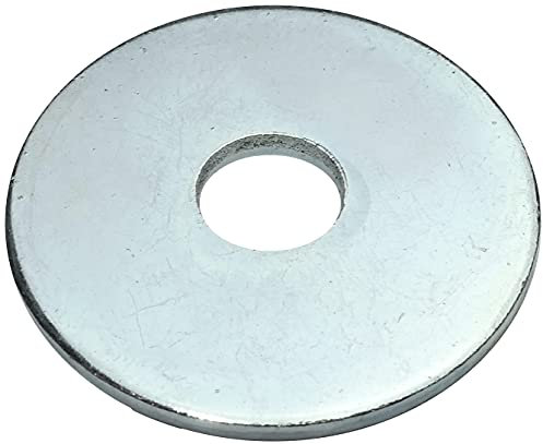 AERZETIX - C49693 - Satz von 100 Flache unterlegscheiben für karosseriebauer breit - karosseriescheiben - kotflügelscheiben - M6 Ø6.4x25x1.5mm - aus verzinktem stahl