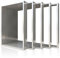 Montixx® 2er Set (1 Paar) Tischkufen& Tischbeine Tischuntergestell Möbelfüße aus Edelstahl B50 cm x H72 cm