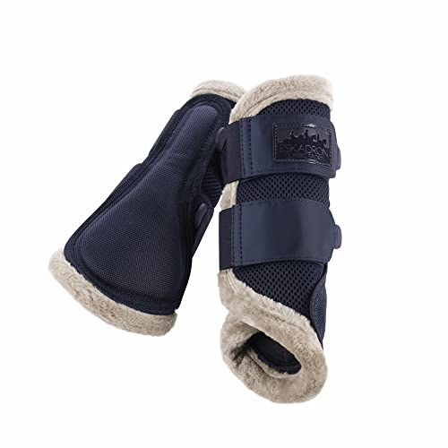 Eskadron MESH FAUXFUR Gamaschen Dark Navy Classic Sports HW 21