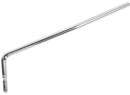 Tremolo-Arm für E-Gitarre, Universeller Metall-Whammy-Bar, Robust und Multifunktional, Präzise Abstimmung für Musikinstrumente (BLACK)