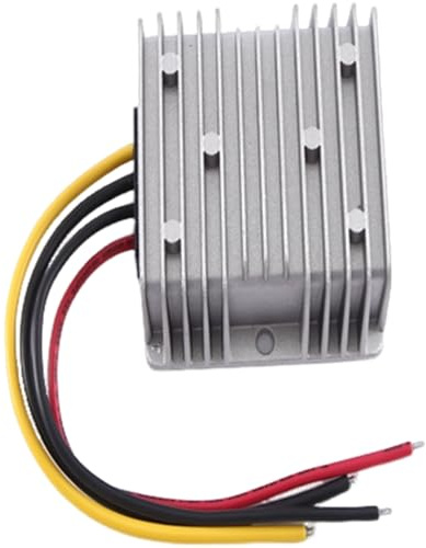 Hopbucan 1 PCS 24V to 12V 15A 180W DC Converter Stabilizer Step-Down Transformer Silver LED Power Supply Stabilizer 12V Module Power Supply
