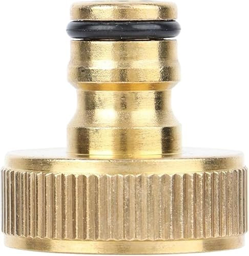 Connecteur de Robinet Gardena en Laiton 33,3 mm (1 IG) - Raccord Rapide 1 Pouce - Tuyau de Jardin - Adaptateur Femelle pour Tuyau d'Eau 1