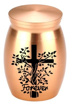 LLHCF Urne funéraire élégante pour chien - Motif croix - Multifonctionnel