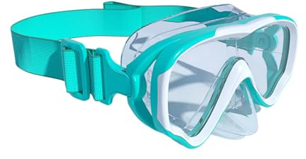 Haodream Lunettes de natation pour enfants, masque de plongée en silicone, lunettes de plongée pour enfants avec vision claire, masque de plongée avec tuba