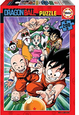 Educa - Puzzle 200 Teile | Dragon Ball. Puzzle 200 Teile für Kinder ab 6 Jahren, Mehrfarbig (18215)