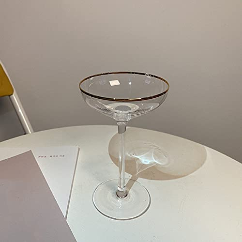 Phnom Penh - Bicchiere da vino bianco trasparente di alta qualità, per dessert, vino, bar, cocktail, speciale bicchiere da champagne (tazza Phnom Penh)