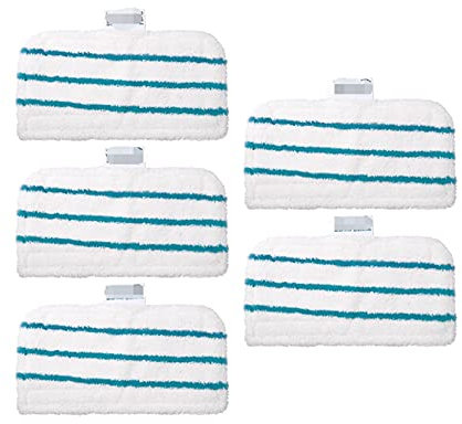 YANGQI yaoqijie 5pcs/lot Parts Steam Mop Pad Fit For Black & Decker FSM1610 FSM1630 Vacuum Cleaning Cloth Pads Replacements lasting