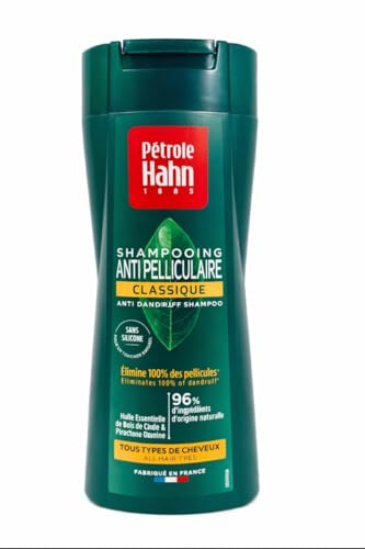 PETROLE HAHN Shampooing Stop Pellicules 250ml - Soin cheveux normaux, anti-pelliculaire efficace - Lot De 4