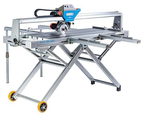 Cortadora Electrica WANDELI QXZ-ZD 1200 - Cortadora Profesional de Azulejos para Mojado y Seco - Modo Automatico y Modo Manual - Corte de Alta Calidad para Baldosas.